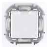 Розетка 1-ая с/п c/з  с крышкой IP44 LEGRAND INSPIRIA Белый