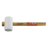 Киянка резиновая 450г деревян. ручка, белая ЗУБР Мастер