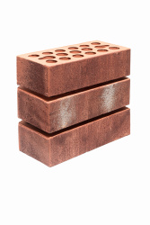 Кирпич керам лицевой одинар пустот 250х120х65  КЕРМА Premium ЭОС