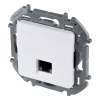 Розетка RJ45 комп. одиночная  LEGRAND INSPIRIA Белый