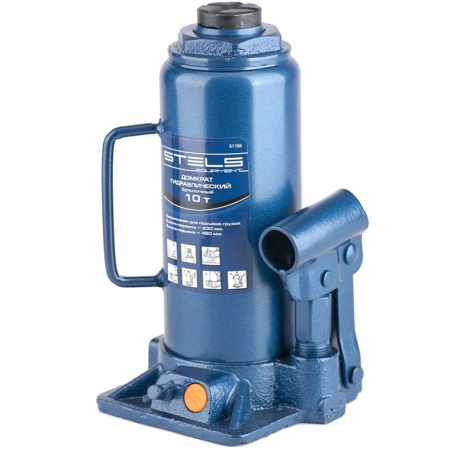 Домкрат гидравлич. бутылочный 10,0т  STELS (подъём 230-460мм)