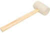Киянка резиновая 340г деревян. ручка, белая ЗУБР Мастер