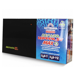 Антенна телевизионная комнатная цифровая  "ДЕЛЬТА" ЦИФРА.5V MAX
