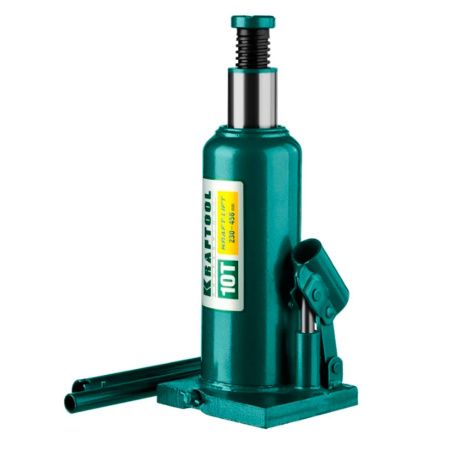 Домкрат гидравлич. бутылочный 10,0т  KRAFTOOL (подъем 230-460мм)