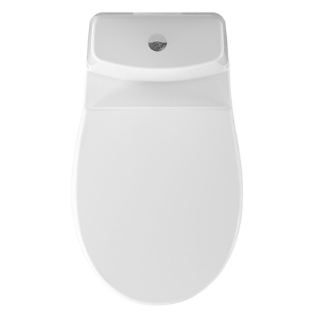 Унитаз белый JUST компакт, сиденье полипропилен, микролифт 642х353х795  CERSANIT