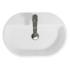 Умывальник мебельный белый CASPIA 60 OVAL 600х150х420  CERSANIT