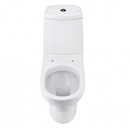 Унитаз белый ОСТИН компакт, сиденье дюропласт, микролифт 650х350х790  SANTEK