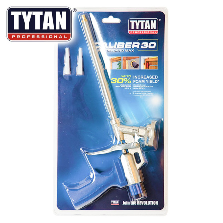 Пена монтажная профи  870мл  TYTAN Professional 70,   4шт + пистолет TYTAN