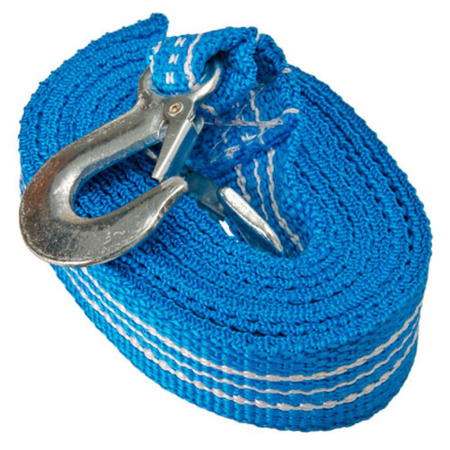 Трос буксировочный крюк-крюк   7,0т х 5,0м авиационный капрон  РемоКолор