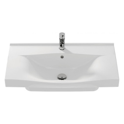 Умывальник мебельный белый STRIM 80 805х200х485  CERSANIT