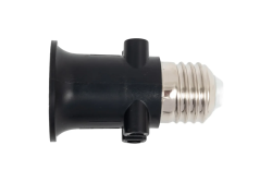 Переходник патрон Е27-розетка ECOLA