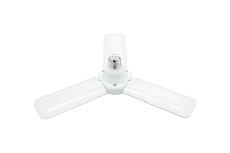 Лампа светодиод 50Вт, 220В, Е27, холод. (6500К) 3 лопасти  GENERAL