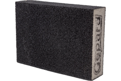 Губка абразивная прямоугольная, средняя жесткость  P80  GEPARD