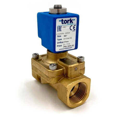 Клапан мембранный электромагнитный DN25, Н.З., 220В, T-GP   TORK