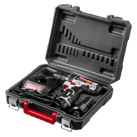 Шуруповерт акк ЗУБР ДШЛ-121-Li (12В,2акк,1,3Ач,25Нм,1.0кг)