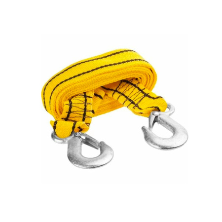 Трос буксировочный крюк-крюк   5,0т х 4,0м лента 50мм  STAYER Standart