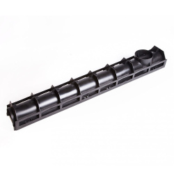 Лоток водоотводный пластиковый D  90 1000х135х100мм с пластиковой решеткой AQUA-TOP  AQUASTOK