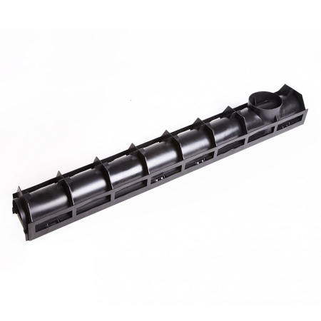 Лоток водоотводный пластиковый D  90 1000х135х100мм с пластиковой решеткой AQUA-TOP  AQUASTOK