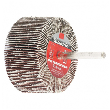Круг лепестковый для дрели  60 х 30 х 6  MATRIX