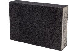 Губка абразивная прямоугольная, средняя жесткость P120  GEPARD