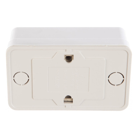 Розетка 2-ая о/п с/з UNIVersal Олимп белый