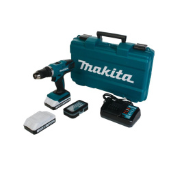 Шуруповерт акк. MAKITA  DF457 DWE Li-ion  (18В,2акк,1.5Ач,42Нм,1.7кг)