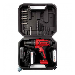 Шуруповерт акк. REDVERG RD-SD12L/2Y (12В,2акк.,1,5Ач,20Нм,2,1кг)