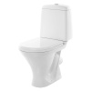 Унитаз белый АТТИКА компакт 606х400х775  SANITA
