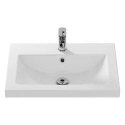 Умывальник мебельный белый COMO   60 600х165х450  CERSANIT