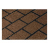 Черепица рулонная Кирпичная кладка, коричневая (1,0х8,0 м) 36 кг,раб.ширина 0,9 м