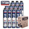 Пена монтажная профи  870мл  TYTAN Professional 70, 12шт