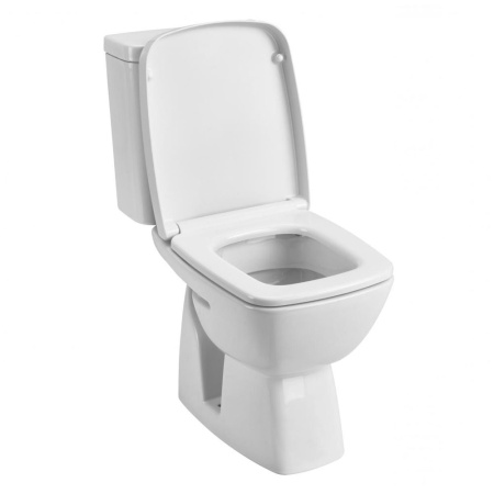 Унитаз белый НЕО компакт, сиденье дюропласт  650х370х790  SANTEK