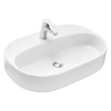 Умывальник мебельный белый ОДРИ ROUND c отв. 620х130х420  SANTEK