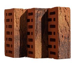 Кирпич керам лицевой евро пустот 215х102х65  КЕРМА Premium BERY