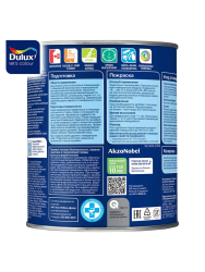 Краска ВД интерьерная   1,0л  DULUX BINDO 20  BW полуматовая