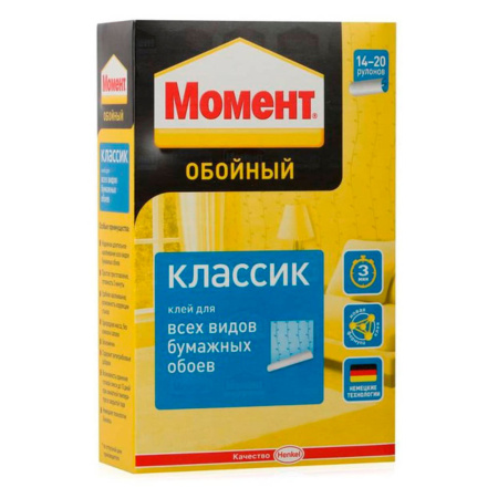 Клей обойный для бумажных обоев 100г  МОМЕНТ классик