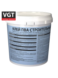 Клей ПВА строительный   1,0кг  ВГТ