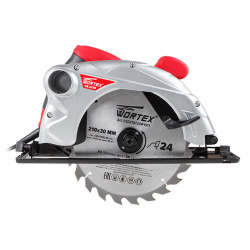 Пила цирк.  WORTEX  CS 2170  (1900Вт,диск 210х30,пропил 70мм,6.35кг)
